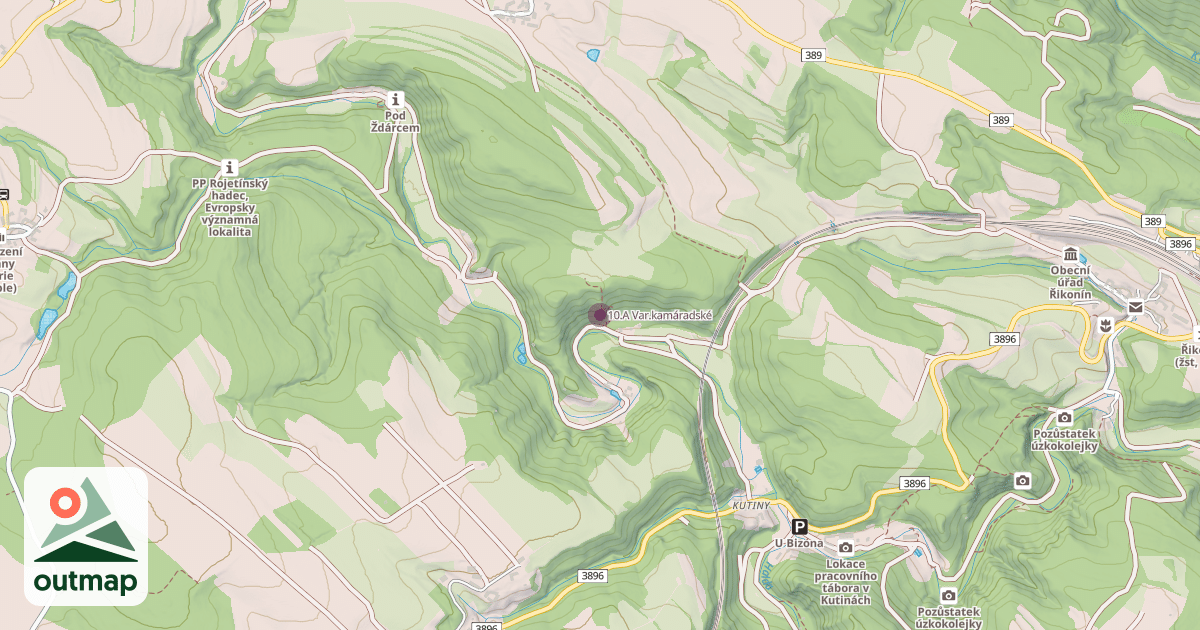 Map of 10.A Var.kamáradské