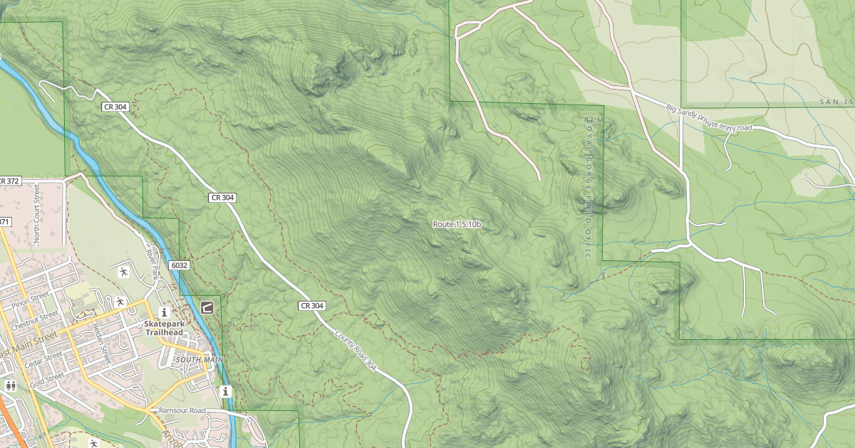 Map preview of Route 1