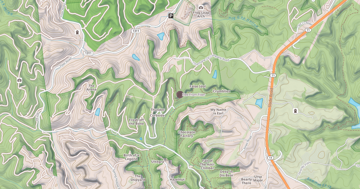 Map preview of Flee From Fixer