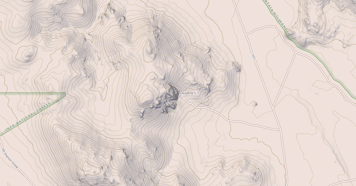 Map preview of Deadline
