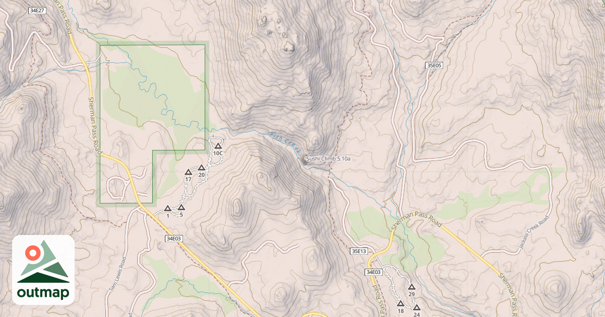 Map of Sushi Climb