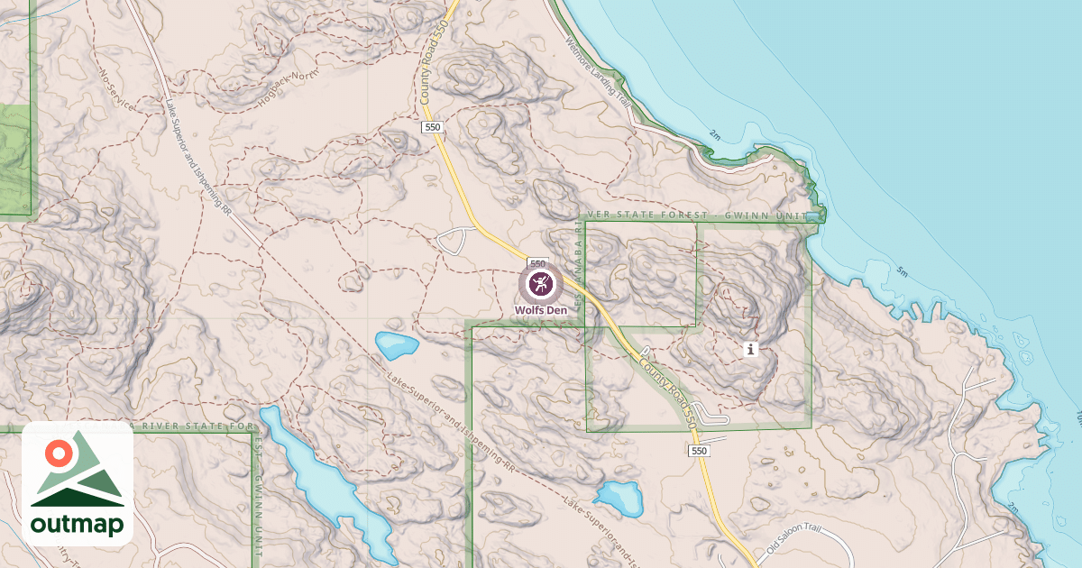 Map of Wolfs Den