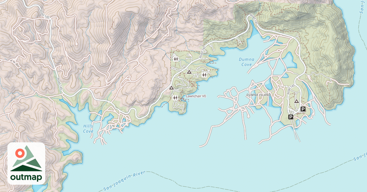 Map of Lawnchair