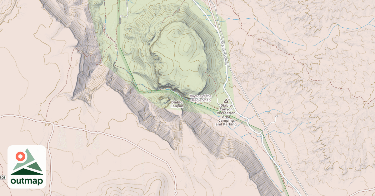 Map of Voyage of the Beagle