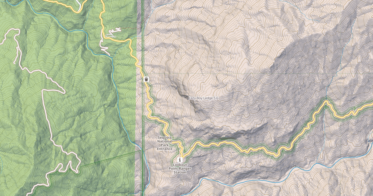 Map preview of Lazy Boy Ledge