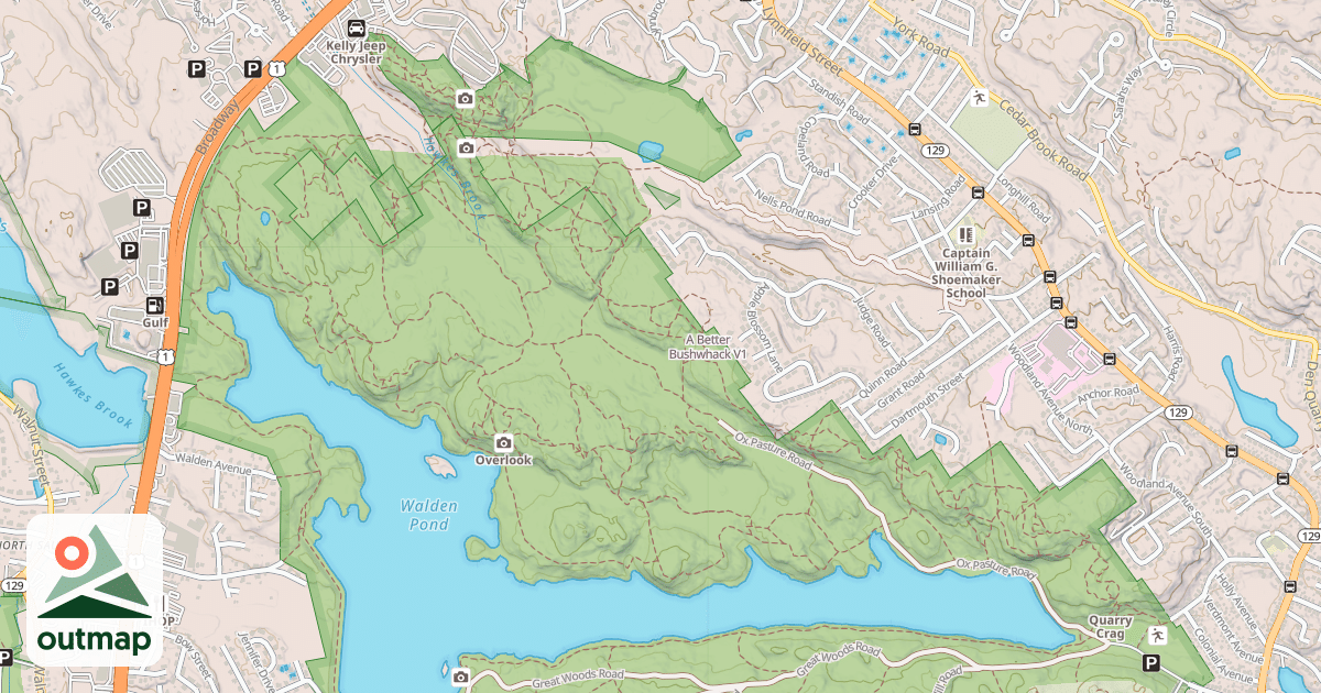 Map of A Better Bushwhack