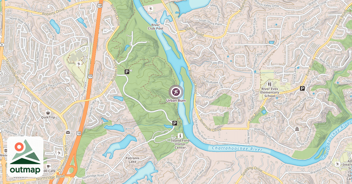 Map of Urban Bum