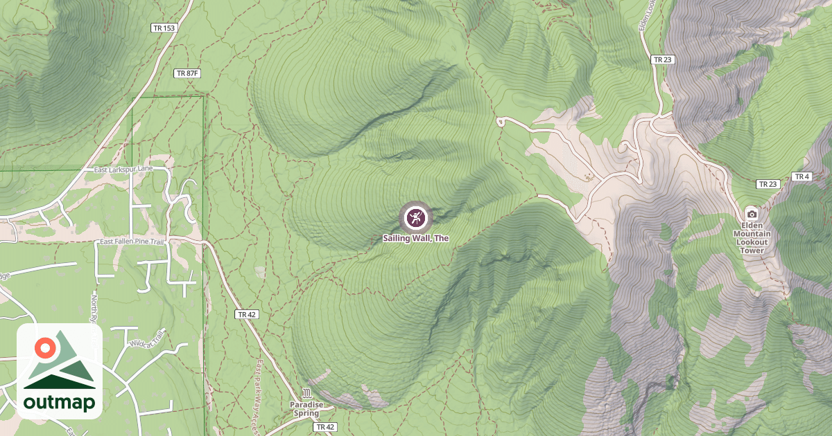 Map of Sailing Wall, The