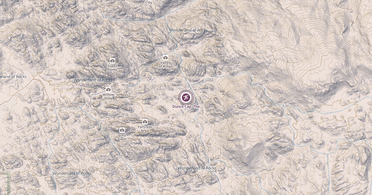 Map preview of Dunce Cap, The