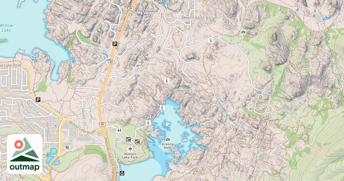 Map of Sidewinder