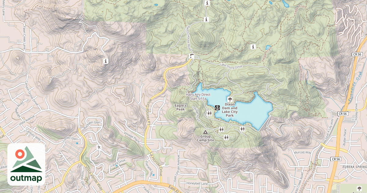 Map of Hairy Airy Direct Start