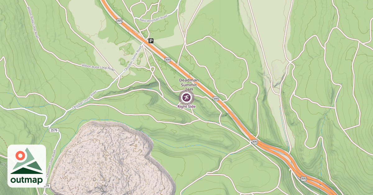 Map of Right Side