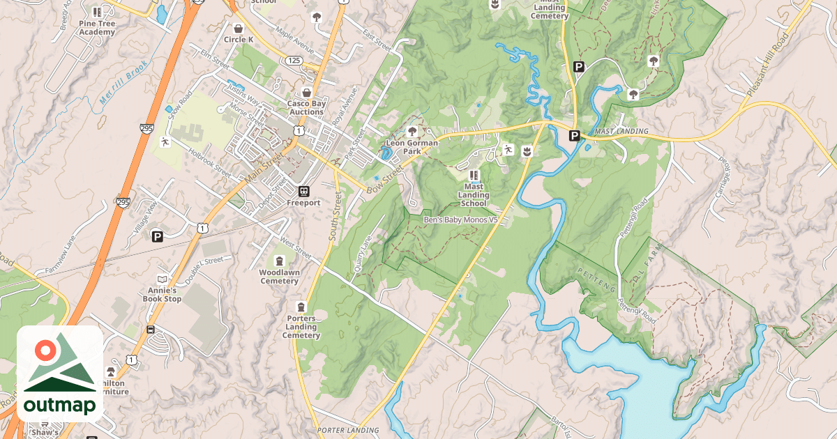 Map of Ben's Baby Monos
