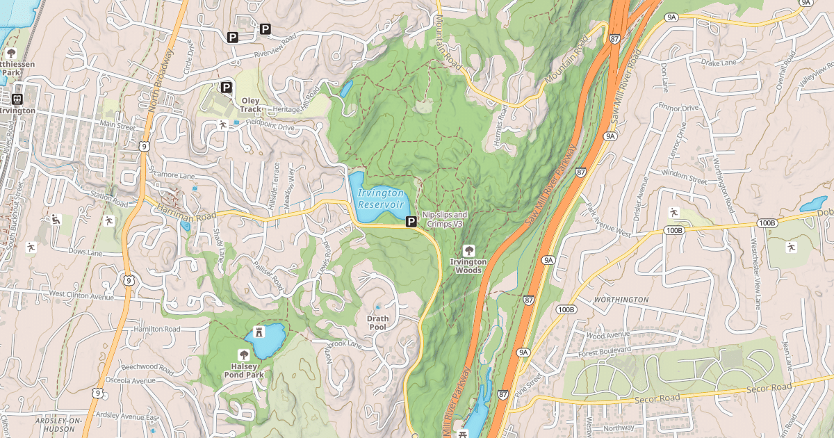 Map preview of Nip-slips and Crimps