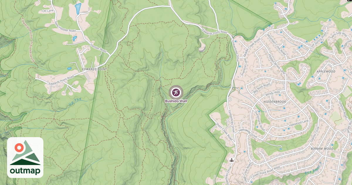 Map of Bushido Wall