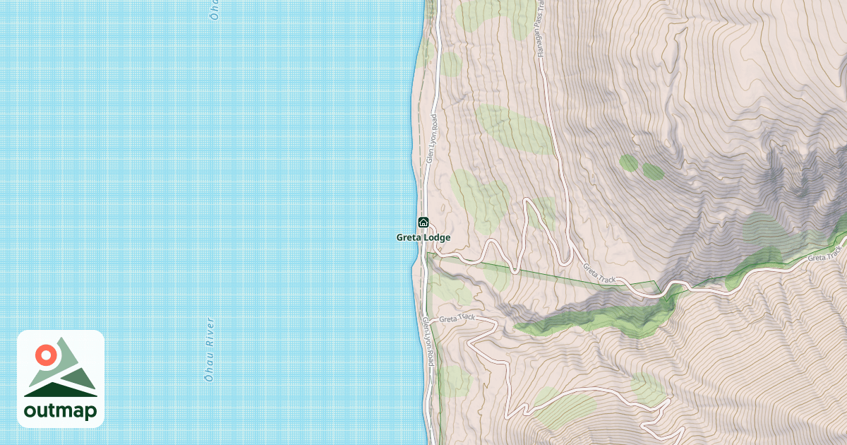Map of Greta Lodge