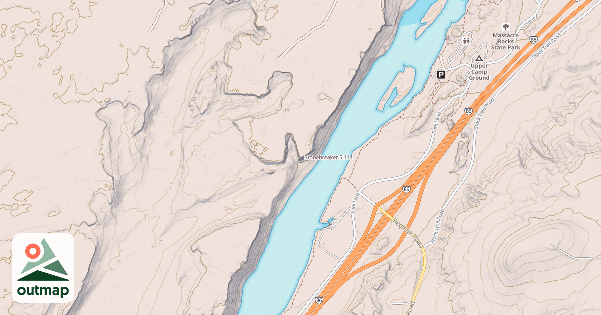 Map of Stonebreaker