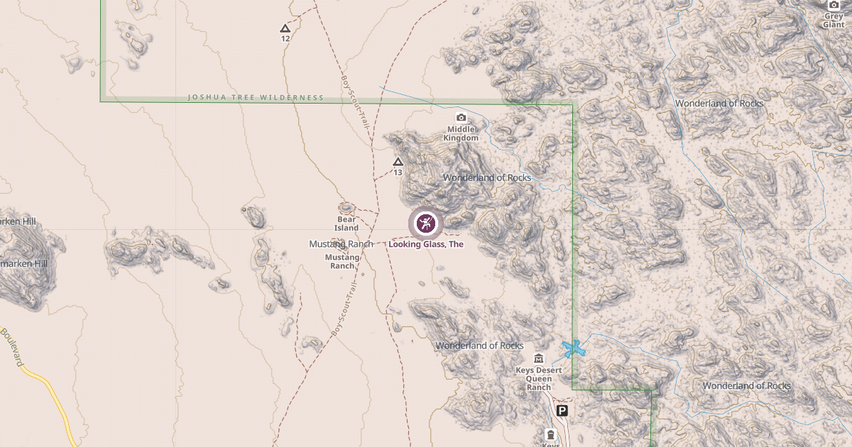 Map preview of Looking Glass, The