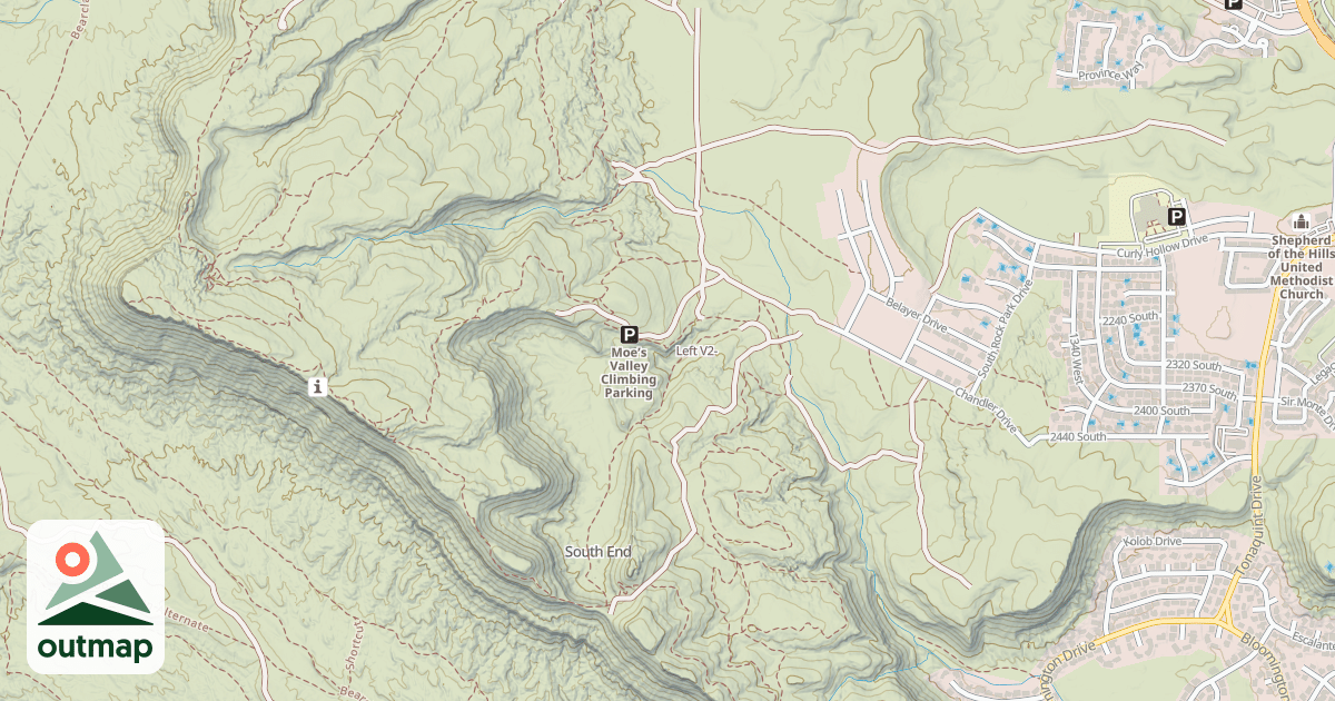 Map of Left