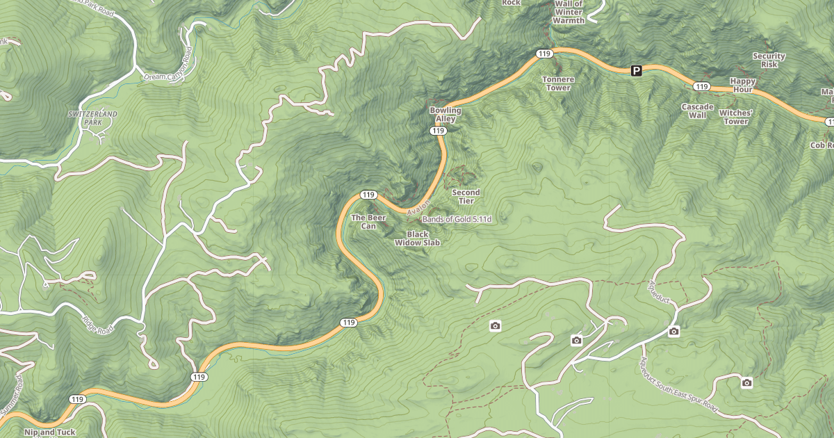 Map preview of Bands of Gold