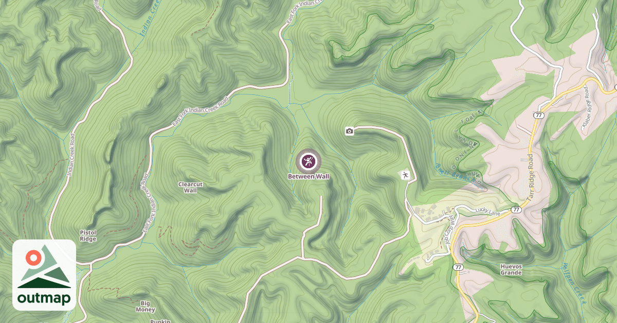 Map of Between Wall