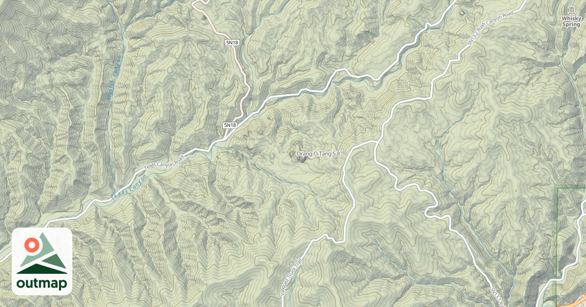 Map of Orang-O-Tang