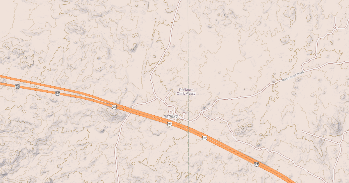 Map preview of The Down Climb
