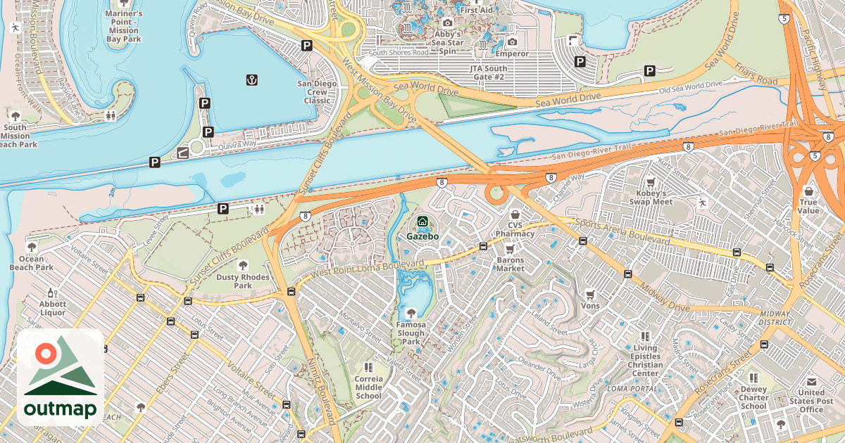 Map of Gazebo
