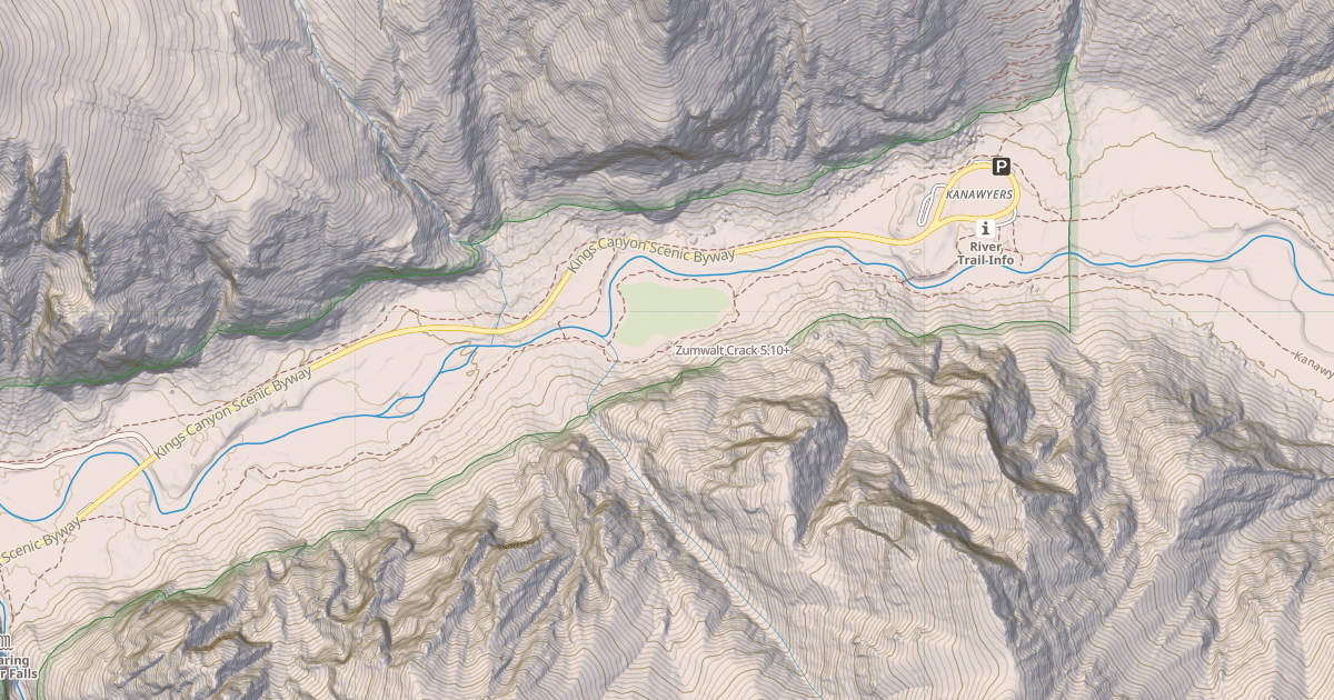 Map preview of Zumwalt Crack