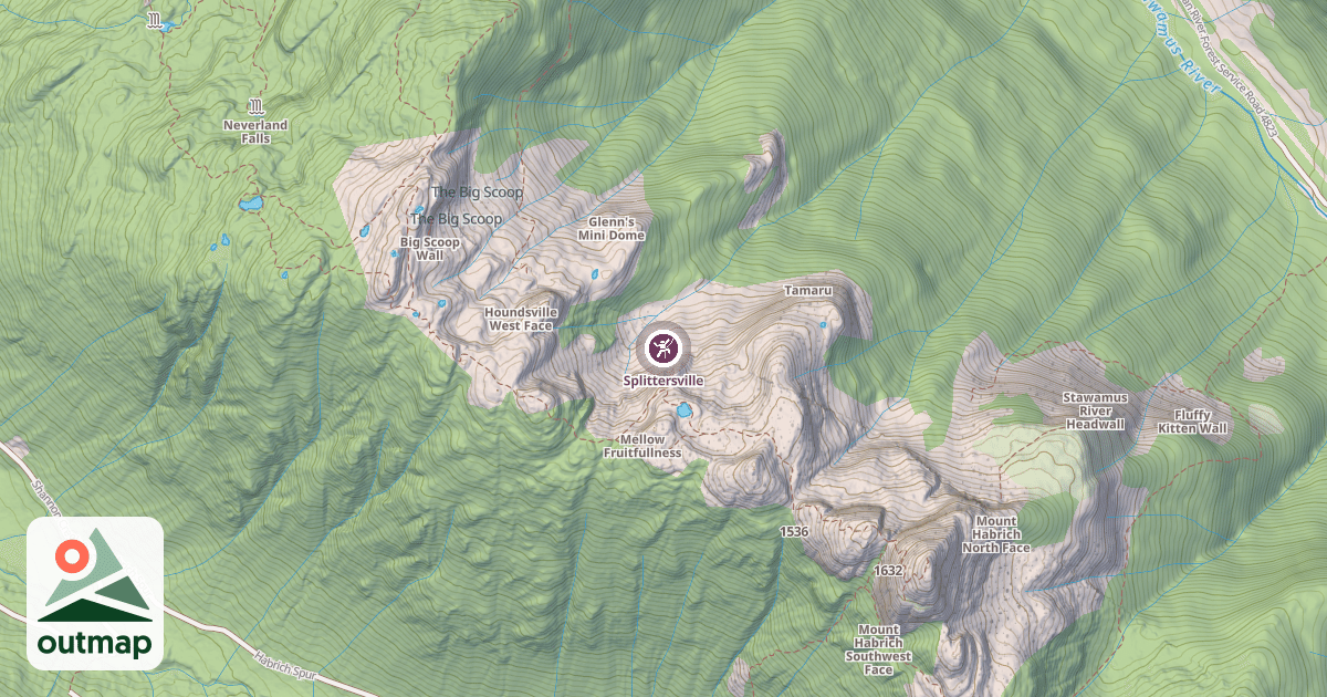 Map of Splittersville