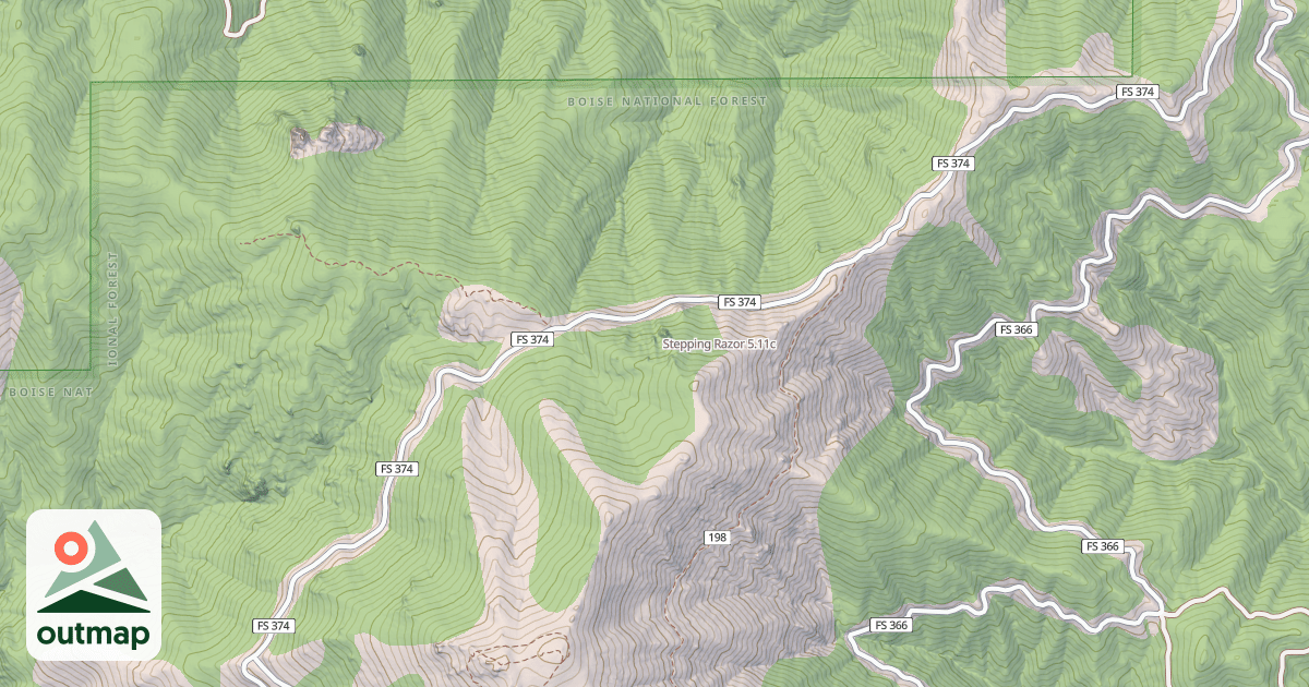 Map of Stepping Razor
