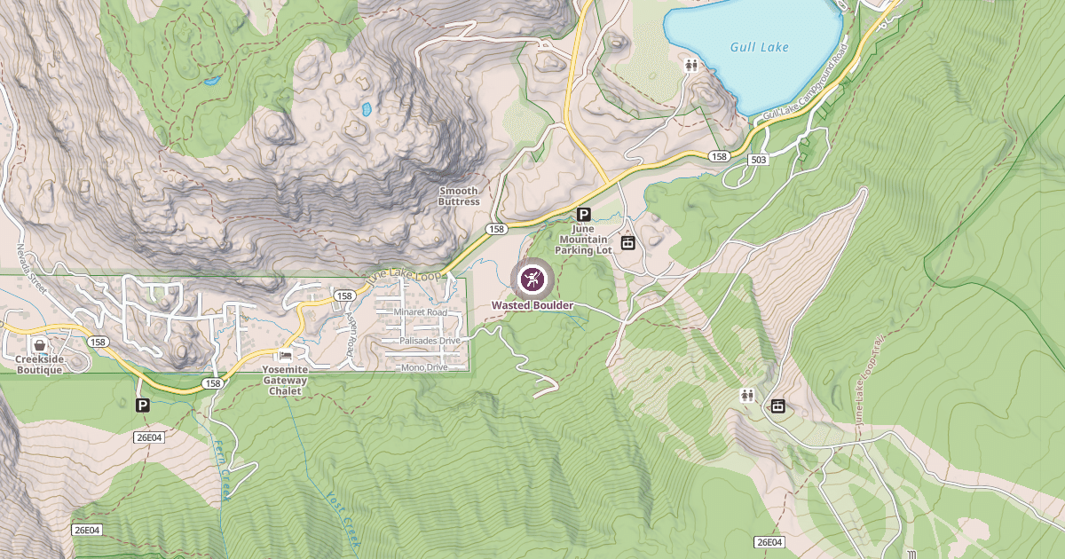 Map preview of Wasted Boulder