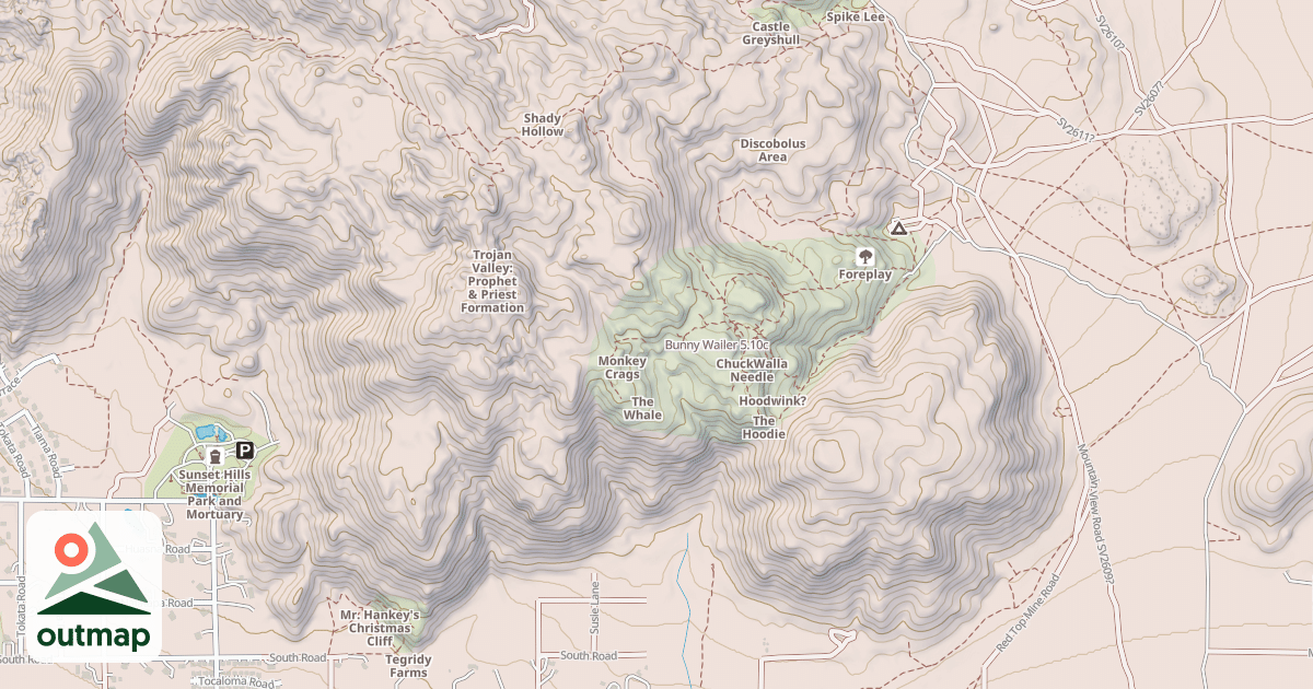 Map of Bunny Wailer