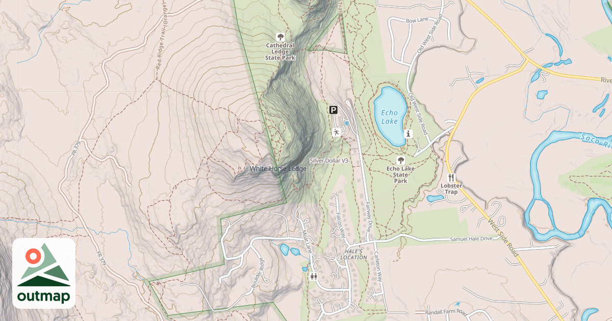 Map of Silver Dollar
