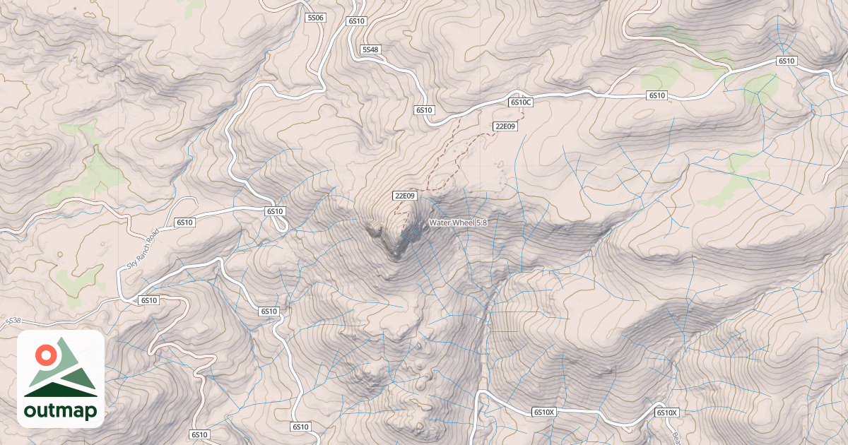 Map of Water Wheel