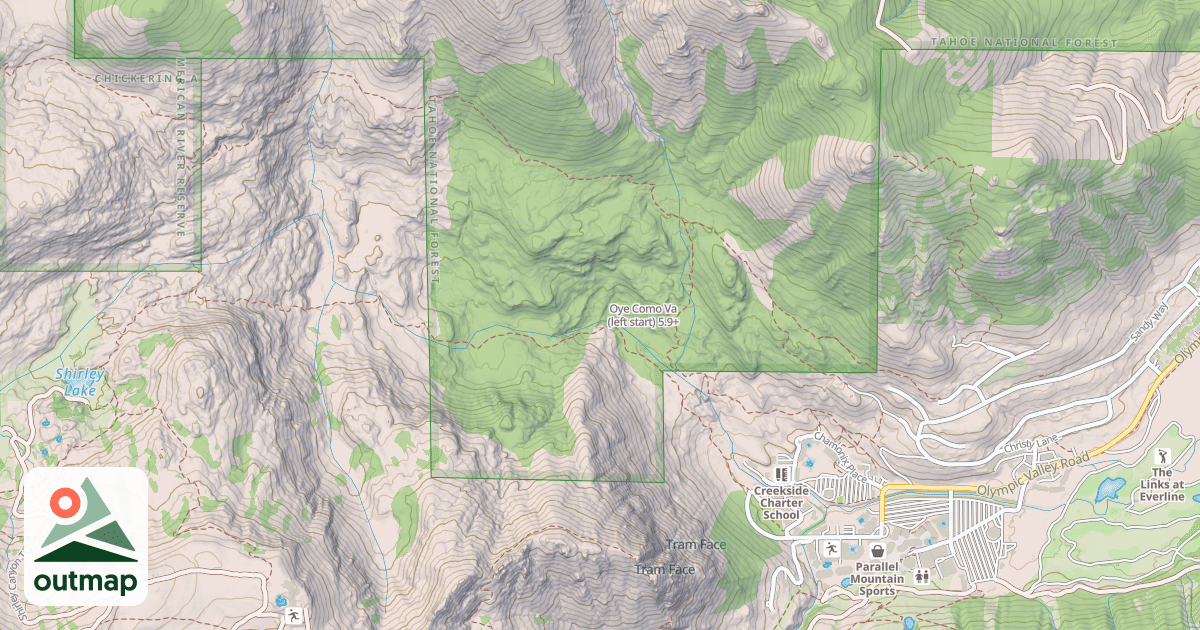 Map of Oye Como Va (left start)