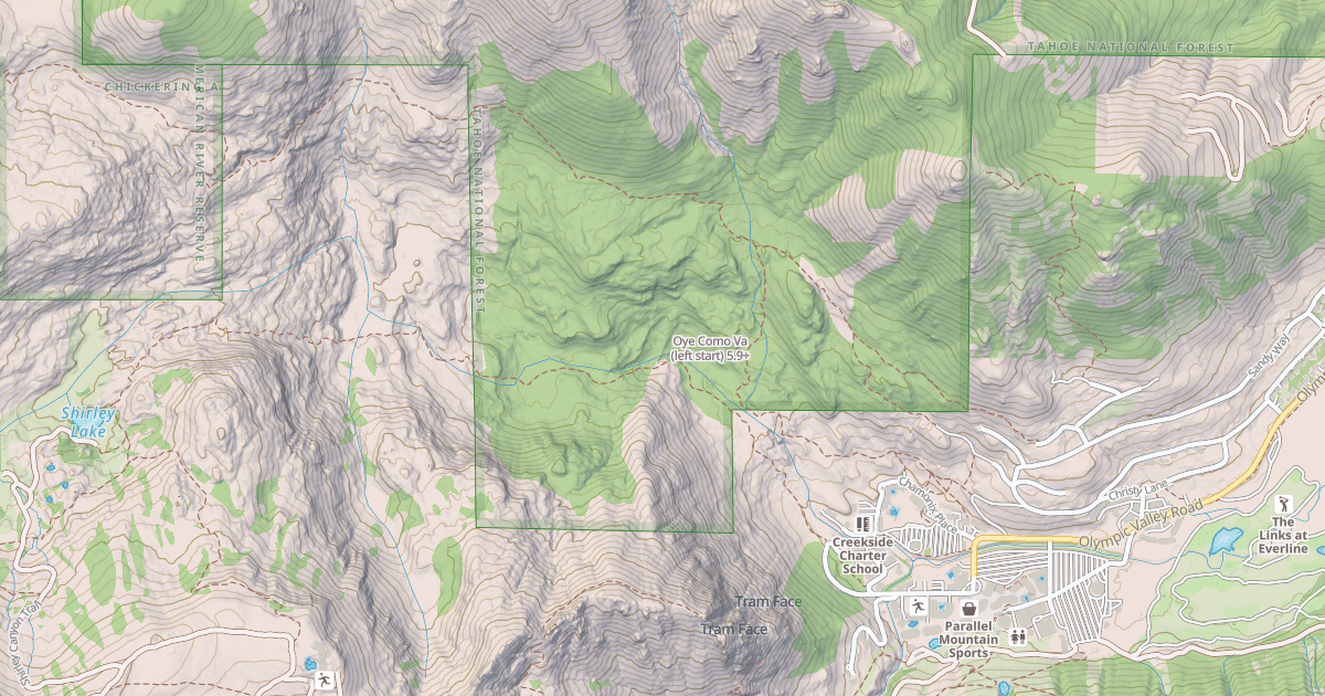 Map preview of Oye Como Va (left start)