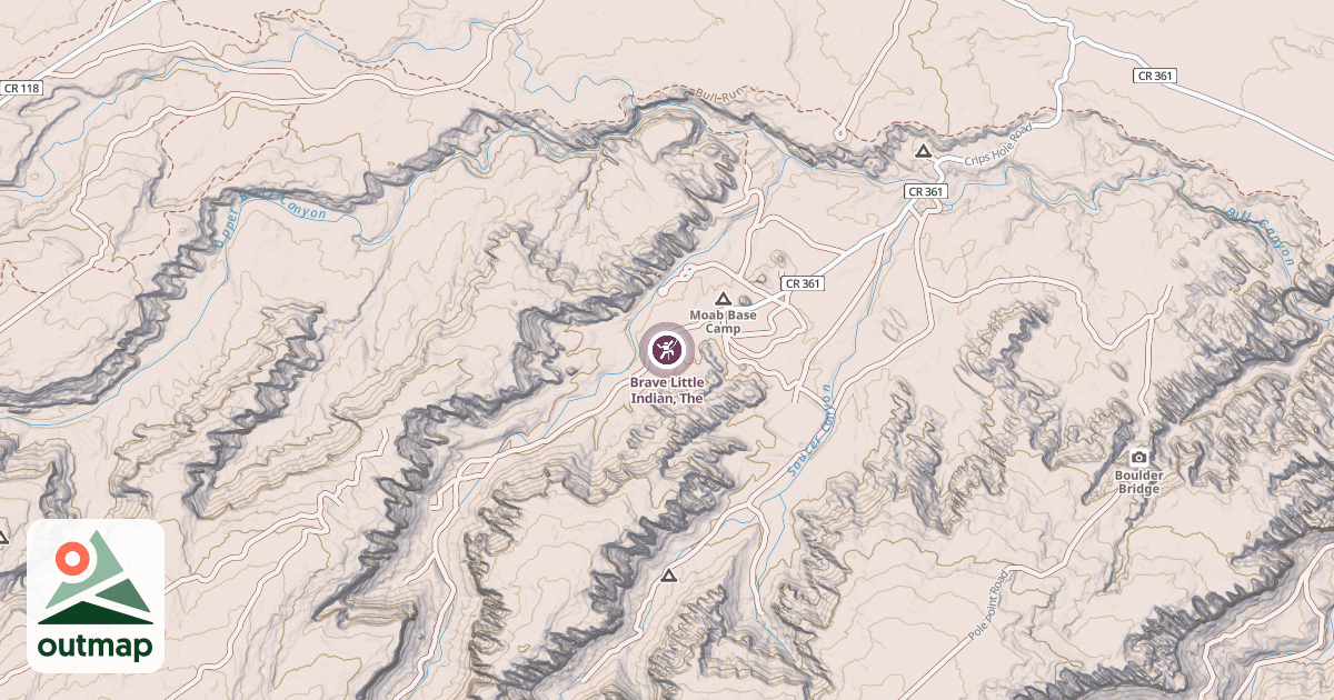 Map of Brave Little Indian, The