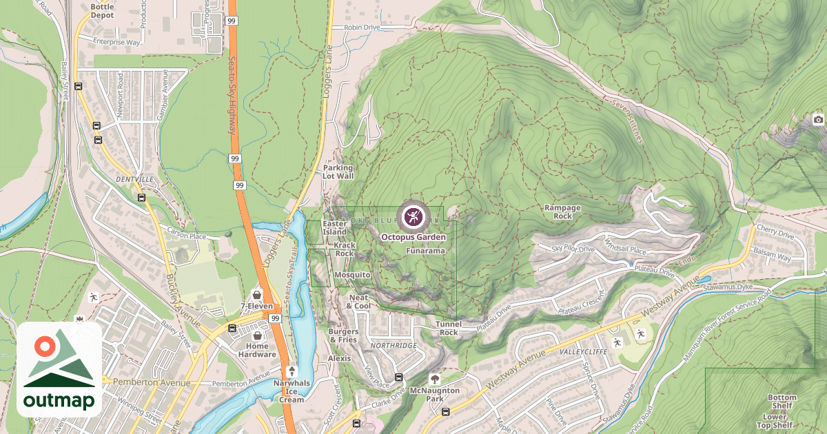 Map of Octopus Garden