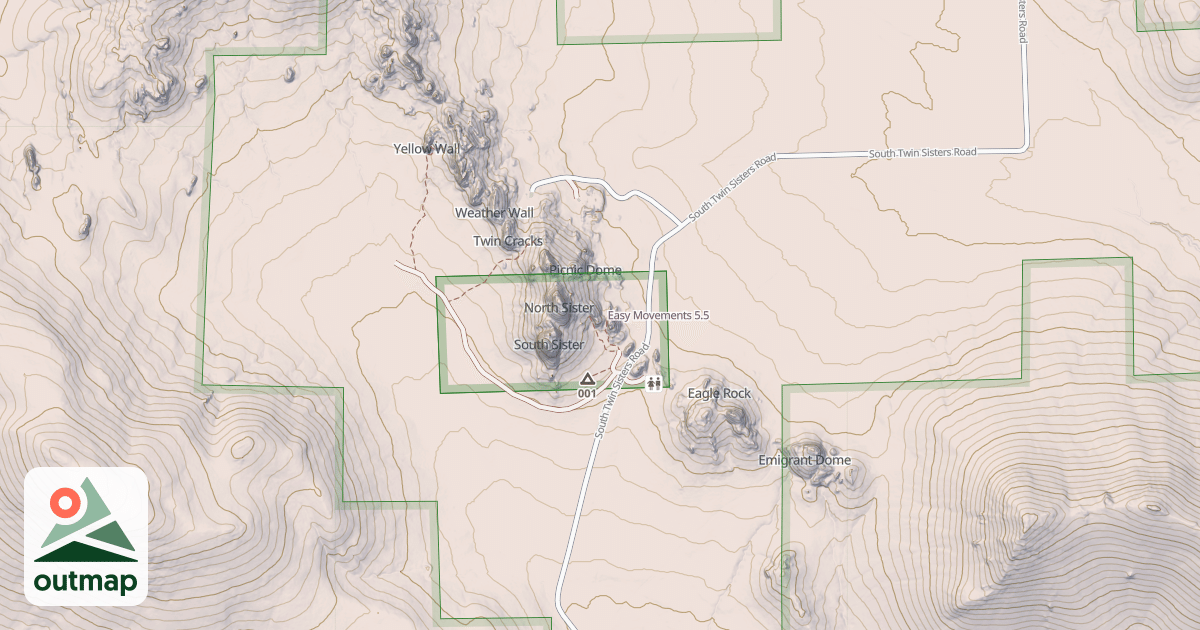 Map of Easy Movements