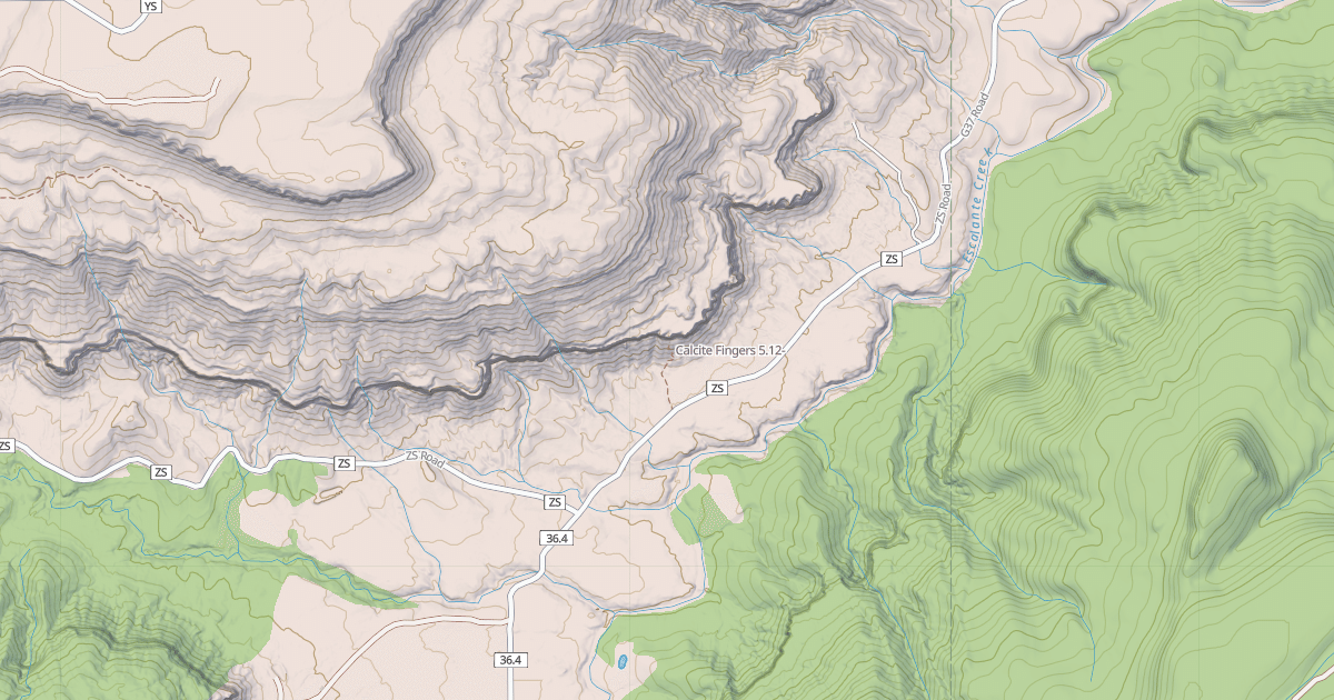 Map preview of Calcite Fingers