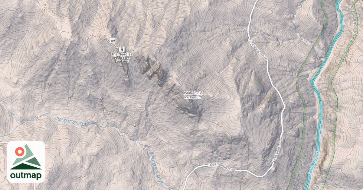 Map of White Punks on Dope