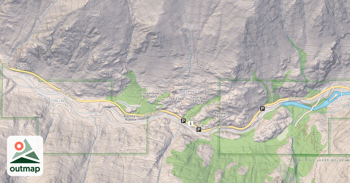 Map of Eagle's Prey