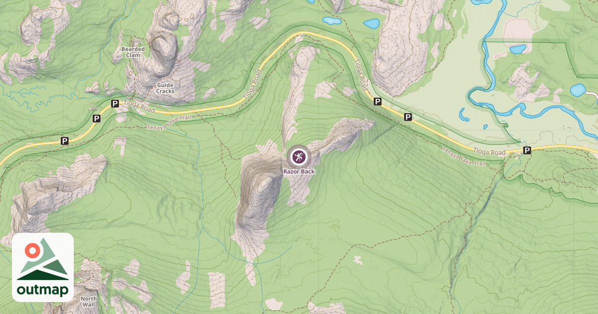 Map of Razor Back