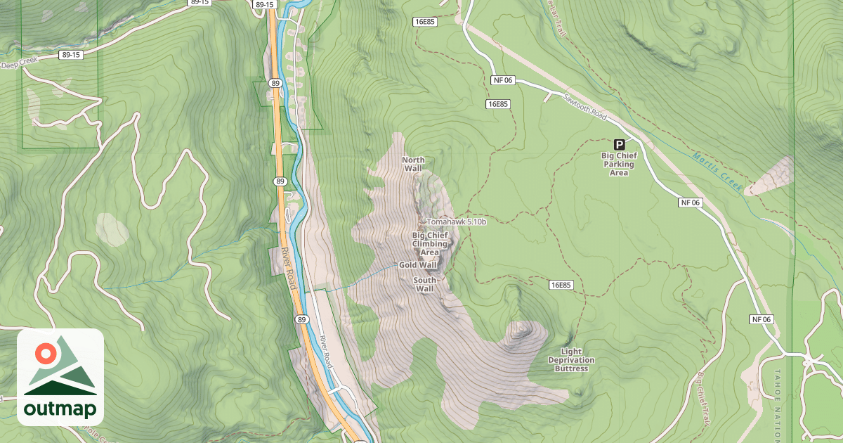 Map of Tomahawk