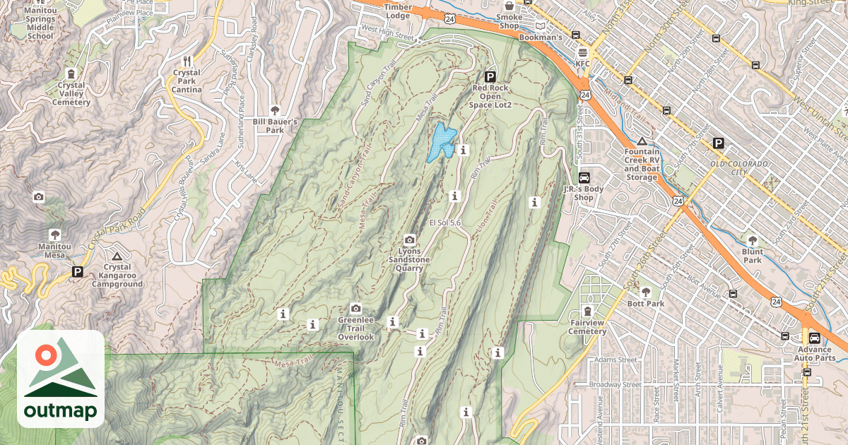 Map of El Sol