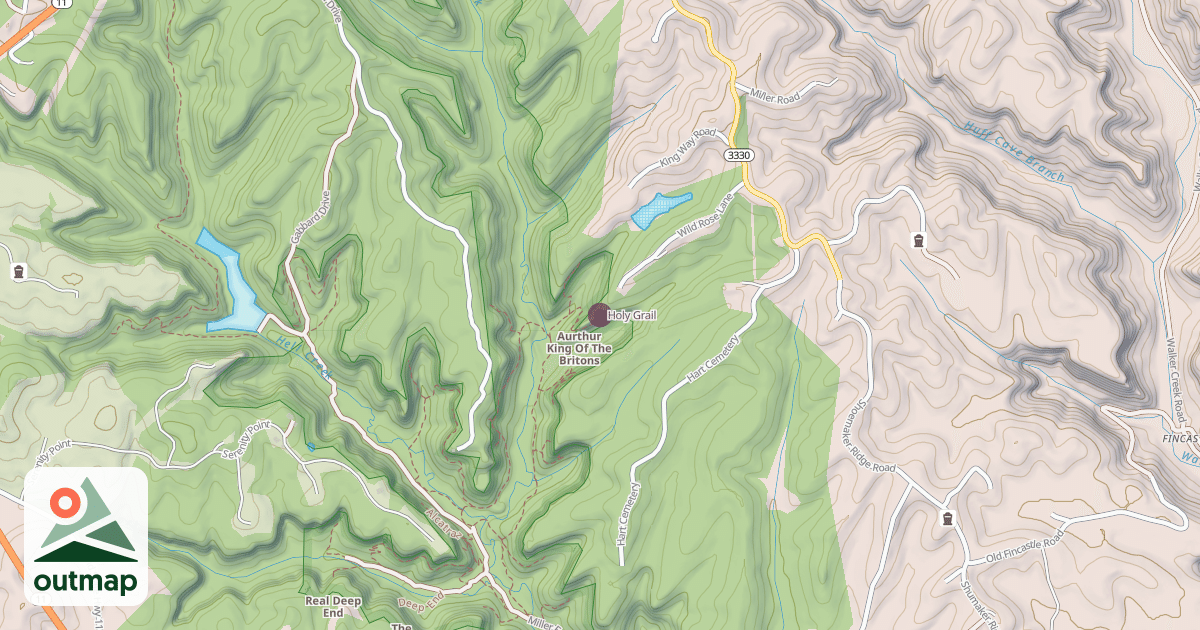 Map of Holy Grail