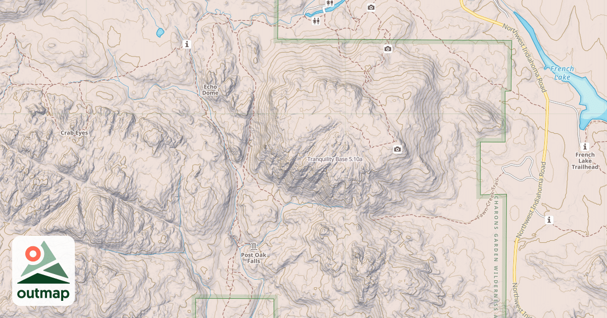 Map of Tranquility Base