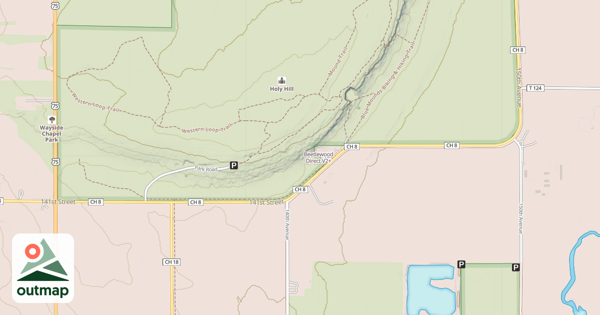 Map of Beetlewood Direct