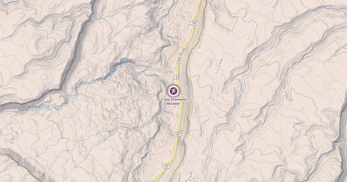 Map preview of Crazy Diamond Boulder